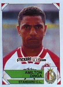 Figurina Amilton Dinga - Football Belgium 1994-1995 - Panini