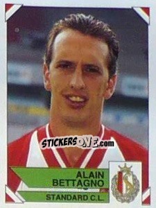 Sticker Alain Bettagno - Football Belgium 1994-1995 - Panini