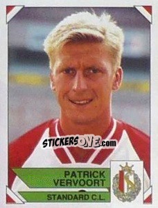 Figurina Patrick Vervoort - Football Belgium 1994-1995 - Panini