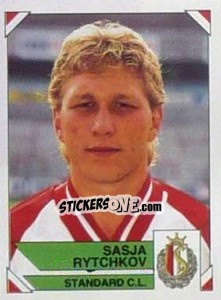 Figurina Sasja Rytchkov - Football Belgium 1994-1995 - Panini