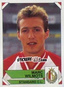 Figurina Marc Wilmots - Football Belgium 1994-1995 - Panini