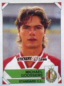 Sticker Michael Goossens - Football Belgium 1994-1995 n. 328 - Panini