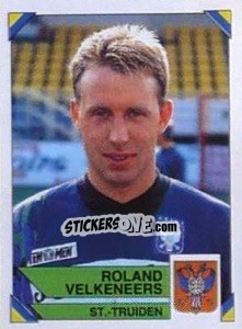 Sticker Roland Velkeneers - Football Belgium 1994-1995 - Panini