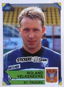 Sticker Roland Velkeneers - Football Belgium 1994-1995 n. 334 - Panini