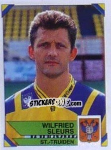 Sticker Wilfried Sleurs - Football Belgium 1994-1995 - Panini