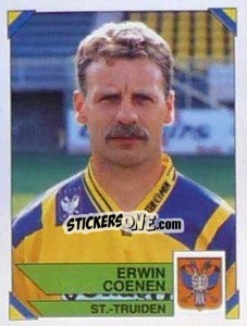 Sticker Erwin Coenen - Football Belgium 1994-1995 - Panini