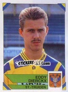 Figurina Eddy Dierckx - Football Belgium 1994-1995 - Panini