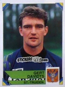 Figurina Gert Davidts - Football Belgium 1994-1995 n. 348 - Panini
