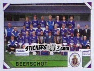 Figurina Beerschoot (Elftal-Equipe) - Football Belgium 1994-1995 - Panini
