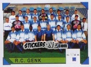 Sticker R.C. Genk (Elftal-Equipe) - Football Belgium 1994-1995 - Panini
