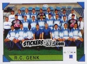 Sticker R.C. Genk (Elftal-Equipe) - Football Belgium 1994-1995 n. 361 - Panini