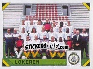 Sticker Lokeren (Elftal-Equipe)