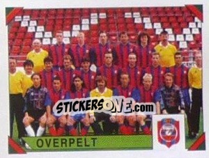 Sticker Overpelt (Elftal-Equipe) - Football Belgium 1994-1995 n. 369 - Panini