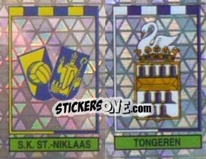 Cromo S.K. St.-Niklaas - Tongeren  (Embleem-Armoiries)