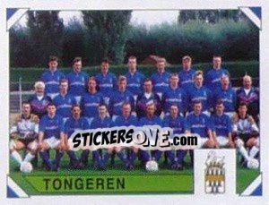 Cromo Tongeren (Elftal-Equipe) - Football Belgium 1994-1995 - Panini