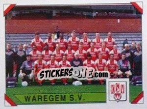 Figurina Waregem S.V. (Elftal-Equipe)