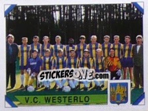 Sticker V.C. Westerlo (Elftal-Equipe) - Football Belgium 1994-1995 n. 375 - Panini