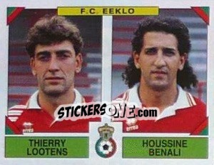 Sticker Thierry Lootens / Houssine Benali