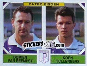 Figurina Domien Van Reempst / Koen Tulleneers - Football Belgium 1994-1995 n. 409 - Panini