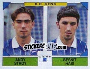 Sticker Andy Story / Besnit Hasi - Football Belgium 1994-1995 n. 427 - Panini