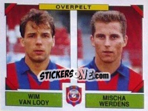 Cromo Patrick Jacobs / Olivier Cauz - Football Belgium 1994-1995 - Panini