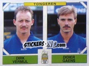 Cromo Dirk Vermijl / Didier Gaens