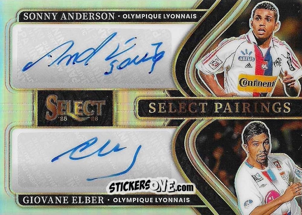Cromo Sonny Anderson / Giovane Elber - Select Ligue 1 2025-2026
 n. SP4 - Footprint