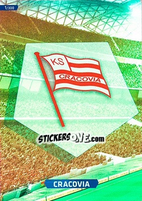 Sticker Godło Klubu - T-Mobile Ekstraklasa 2013-2014. Adrenalyn XL n. 1 - Panini