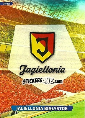 Sticker Godło Klubu - T-Mobile Ekstraklasa 2013-2014. Adrenalyn XL n. 28 - Panini