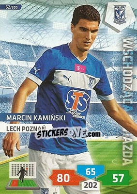 Cromo Marcin Kamiński - T-Mobile Ekstraklasa 2013-2014. Adrenalyn XL - Panini