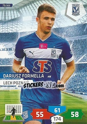 Sticker Dariusz Formella - T-Mobile Ekstraklasa 2013-2014. Adrenalyn XL n. 75 - Panini