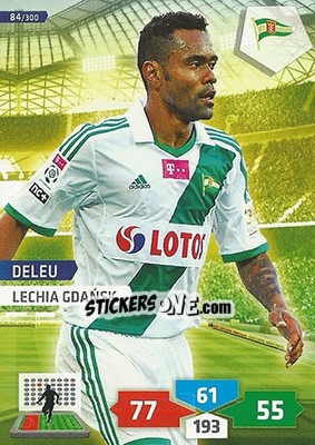 Sticker Deleu - T-Mobile Ekstraklasa 2013-2014. Adrenalyn XL n. 84 - Panini