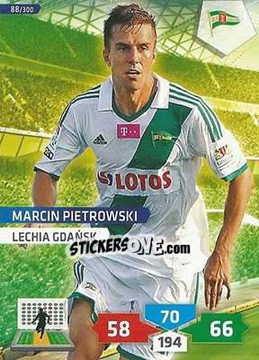 Sticker Marcin Pietrowski - T-Mobile Ekstraklasa 2013-2014. Adrenalyn XL - Panini