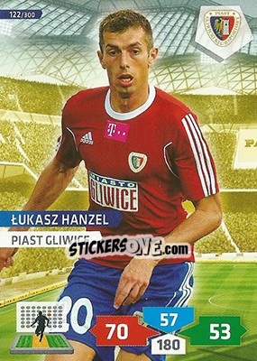 Sticker Lukasz Hanzel - T-Mobile Ekstraklasa 2013-2014. Adrenalyn XL n. 122 - Panini