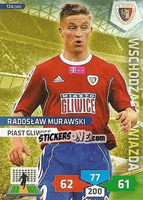 Sticker Radosław Murawski - T-Mobile Ekstraklasa 2013-2014. Adrenalyn XL - Panini