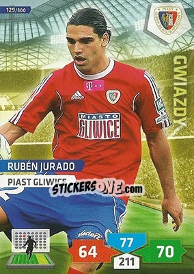 Sticker Rubén Jurado - T-Mobile Ekstraklasa 2013-2014. Adrenalyn XL n. 129 - Panini