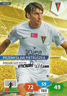 Cromo Przemysław Pietruszka - T-Mobile Ekstraklasa 2013-2014. Adrenalyn XL - Panini