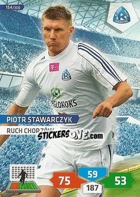 Sticker Piotr Stawarczyk - T-Mobile Ekstraklasa 2013-2014. Adrenalyn XL n. 154 - Panini