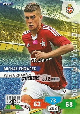 Cromo Michał Czekaj - T-Mobile Ekstraklasa 2013-2014. Adrenalyn XL - Panini