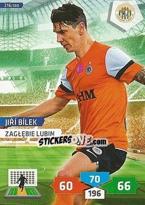 Sticker Jiří Bílek - T-Mobile Ekstraklasa 2013-2014. Adrenalyn XL n. 216 - Panini