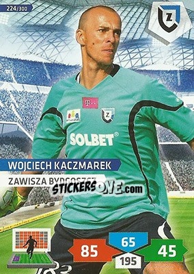Sticker Wojciech Kaczmarek - T-Mobile Ekstraklasa 2013-2014. Adrenalyn XL n. 224 - Panini