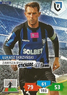 Figurina Lukasz Skrzyński - T-Mobile Ekstraklasa 2013-2014. Adrenalyn XL - Panini