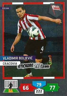 Cromo Vladimir Boljevic - T-Mobile Ekstraklasa 2013-2014. Adrenalyn XL - Panini