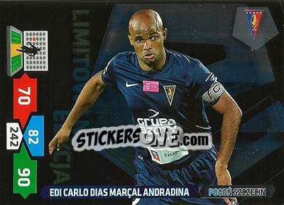 Sticker Edi Carlo Dias Marcal Andradina - T-Mobile Ekstraklasa 2013-2014. Adrenalyn XL - Panini