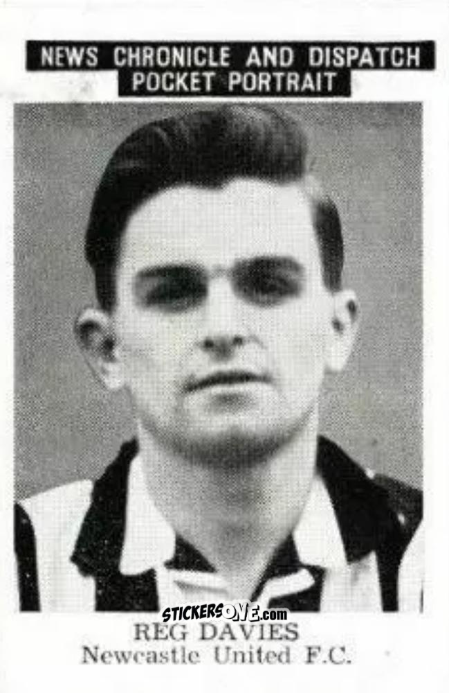 Figurina Reg Davies - Newcastle United 1955
 n. 2 - News Chronicle
