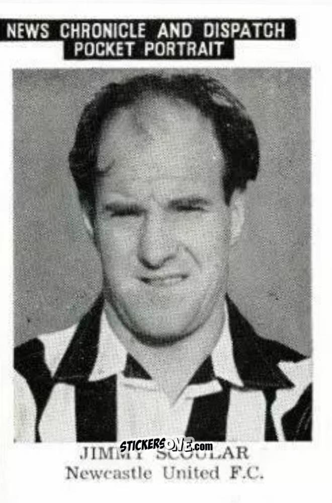 Figurina Jimmy Scoular - Newcastle United 1955
 n. 8 - News Chronicle
