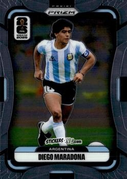 Figurina Diego Maradona - FIFA World Cup 2026. Prizm
 n. 21 - Panini