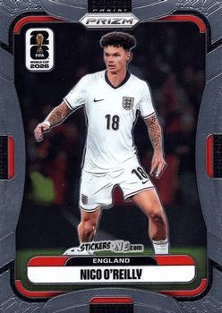 Figurina Nico O'Reilly - FIFA World Cup 2026. Prizm
 n. 110 - Panini