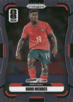 Figurina Nuno Mendes - FIFA World Cup 2026. Prizm
 n. 354 - Panini