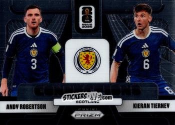 Figurina Andy Robertson / Kieran Tierney - FIFA World Cup 2026. Prizm
 n. C2 - Panini
